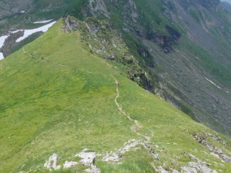 Muntii Fagarasi -  Traseu de la Bilea Lac pina la vf. Laitel