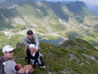 Muntii Fagarasi -  Traseu de la Bilea Lac pina la vf. Laitel