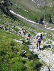 Muntii Fagarasi -  Traseu de la Bilea Lac pina la vf. Laitel