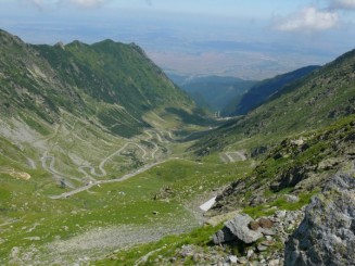 Muntii Fagarasi -  Traseu de la Bilea Lac pina la vf. Laitel