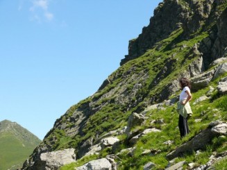 Muntii Fagarasi -  Traseu de la Bilea Lac pina la vf. Laitel