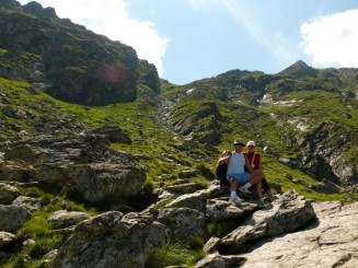 Muntii Fagarasi -  Traseu de la Bilea Lac pina la vf. Laitel