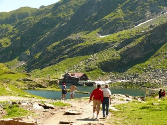 Muntii Fagarasi -  Traseu de la Bilea Lac pina la vf. Laitel