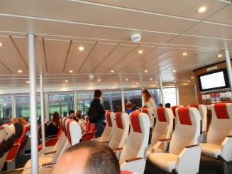 interiorul vasului de croaziera