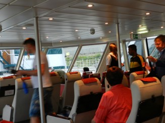 interiorul vasului de croaziera