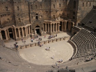 Siria, Anfiteatro romano di Bosra, 2010
