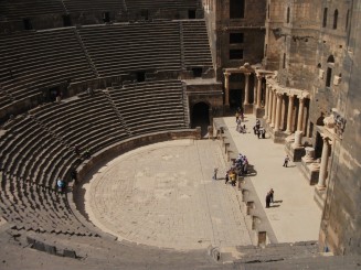 Siria, Anfiteatro romano di Bosra, 2010