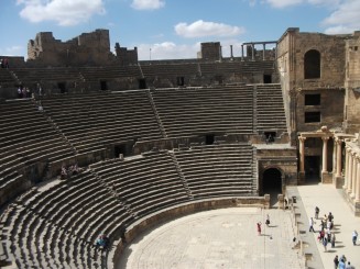 Siria, Anfiteatro romano di Bosra, 2010