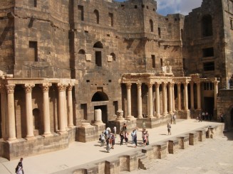 Siria, Anfiteatro romano di Bosra, 2010