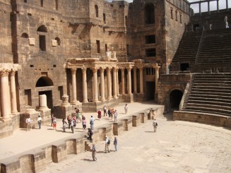 Siria, Anfiteatro romano di Bosra, 2010
