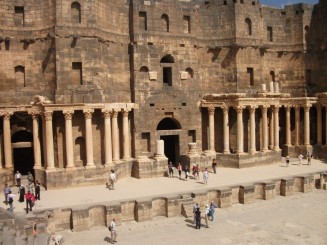 Siria, Anfiteatro romano di Bosra, 2010