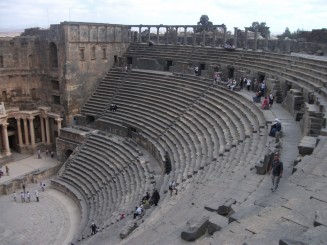Siria, Anfiteatro romano di Bosra, 2010