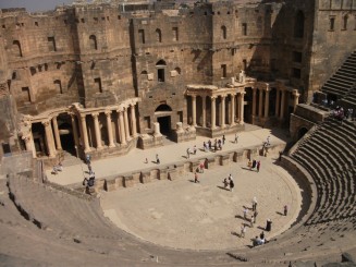 Siria, Anfiteatro romano di Bosra, 2010