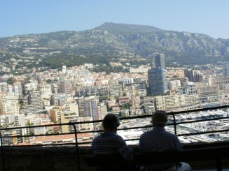 Vedere de sus a orasului Monte Carlo
