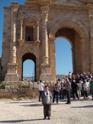 poarta lui hadrian Ierash (oras vechi)
