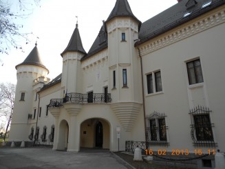 Castelul Karolyi - intrarea
