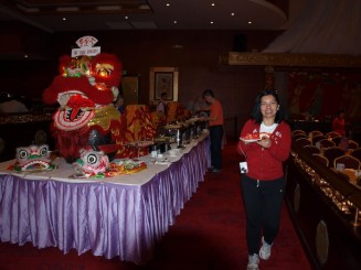 Masa de pranz la un restaurant in Xi`an