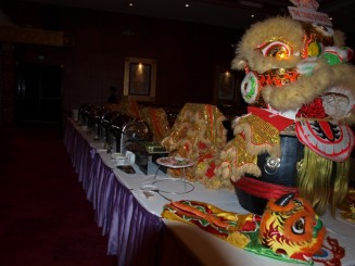 Masa de pranz la un restaurant in Xi`an