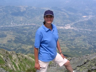 Sus pe Pietrosul 2303m