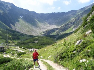 Galeata glaciara, muntii Rodnei