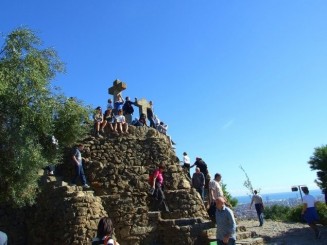 Grădina fantezistă a Barcelonei - Parcul Güell