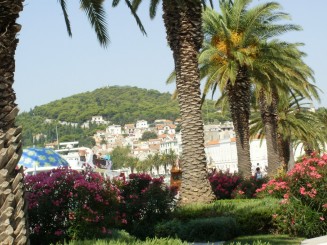 portul Split si aleea orasului