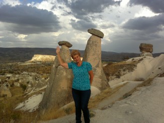 Orasul subteran, valea Porumbeilor, Uchisar, Goreme