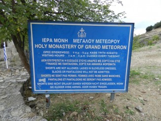 O scurta vizita la Meteora