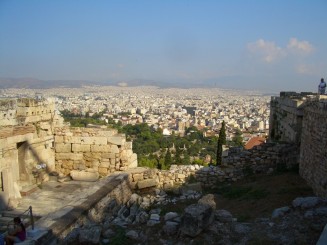 vedere de sus de la Acropole