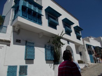 Sidi Bou Said-orasul alb-albastru