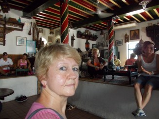 Sidi Bou Said-in cafenea