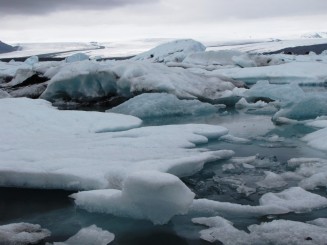Islanda Glacial Lagoon and Vatnajökull glacier