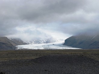 Islanda Glacial Lagoon and Vatnajökull glacier