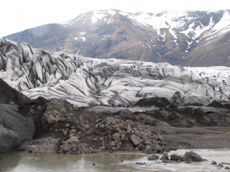 Islanda Glacial Lagoon and Vatnajökull glacier