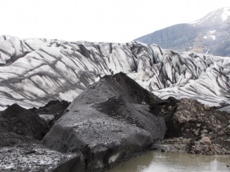 Islanda Glacial Lagoon and Vatnajökull glacier