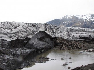 Islanda Glacial Lagoon and Vatnajökull glacier