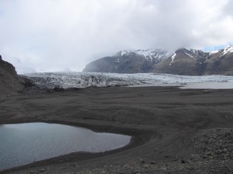 Islanda Glacial Lagoon and Vatnajökull glacier