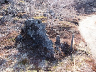 Islanda Dimmuborgir (Castele intunecate)