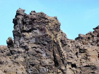 Islanda Dimmuborgir (Castele intunecate)