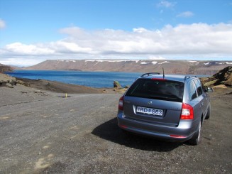 Islanda,  Kleifarvatn, lacul fantoma