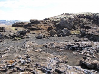 Islanda,  Kleifarvatn, lacul fantoma