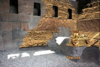 Qoricancha-zid partial restaurat