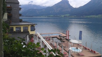 Lacul Wolfgang - piscine construite in lac