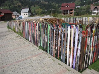 Telescaunul din Statiunea Borsa. Cascada Cailor.