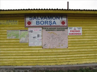 Telescaunul din Statiunea Borsa. Cascada Cailor.