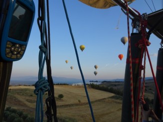 Cappadocia și zborul cu balonul