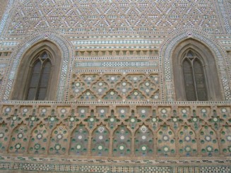 Detaliu al arhitecturii arabe