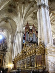 Detaliul organului catedralei