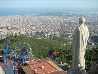 vedere de pe Tibidabo