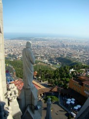 vedere de pe Tibidabo